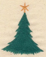 Embroidery Design: Christmas tree<br> 2.30w X 3.10h