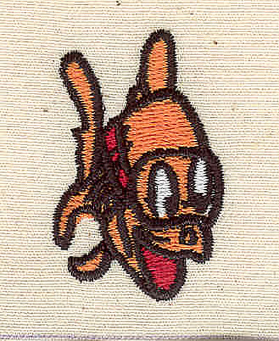Embroidery Design: Cartoon fish<br> 1.00w X 1.60h