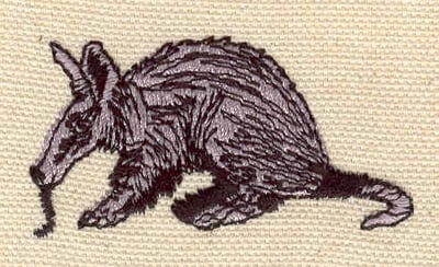 Embroidery Design: Anteater<br> 2.15w X 1.10h