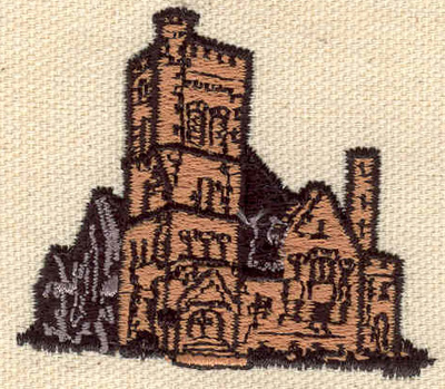 Embroidery Design: Church<br> 2.20w X 1.90h