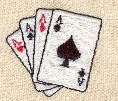 Embroidery Design: Cards<br> 1.65w X 1.55h