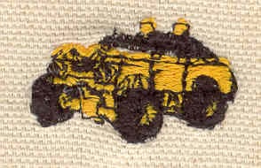 Embroidery Design: Dune Buggy<br> 1.15w X 0.65h