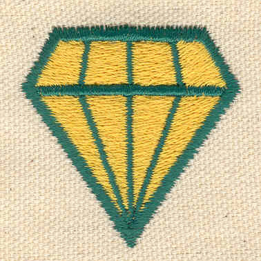 Embroidery Design: Diamond<br> 1.60w X 1.60h