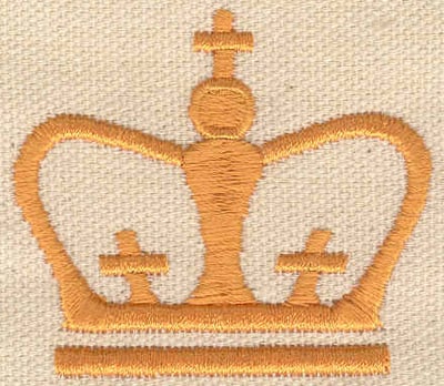 Embroidery Design: Crown<br> 2.10w X 1.80h