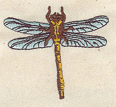 Embroidery Design: Dragonfly<br> 2.45w X 2.15h