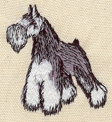 Embroidery Design: Terrier<br> 2.22w X 2.49h | Embroidery Legacy Embroidery Design: Terrier<br> 2.22w X 2.49h