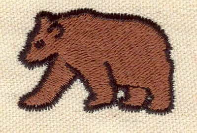 Embroidery Design: Bear C<br>1.69w X 1.11h