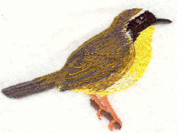 Embroidery Design: Bird 1<br> 1.97w X 2.83h | Embroidery Legacy Embroidery Design: Bird 1<br> 1.97w X 2.83h