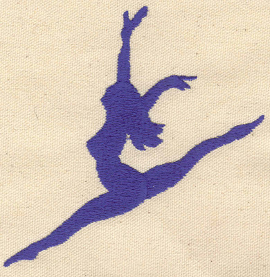 Embroidery Design: Dancer A<br> 4.29w X 4.30h