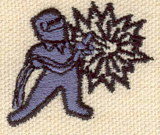 Embroidery Design: Welder<br> 1.48w X 1.24h