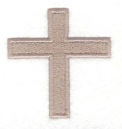 Embroidery Design: Cross A <br>1.98"w X 2.09"h