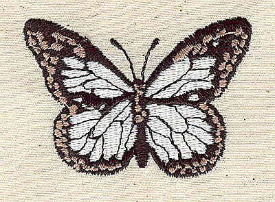 Embroidery Design: Butterfly<br> 2.27w X 1.61h