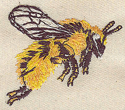 Embroidery Design: Bee<br> 1.86w X 1.63h