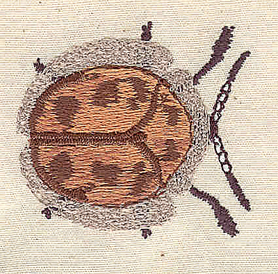 Embroidery Design: Tortoise Beetle <br> 1.84w X 1.67h