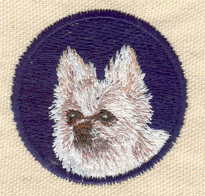 Embroidery Design: Dog D<br> 1.98w X 1.96h
