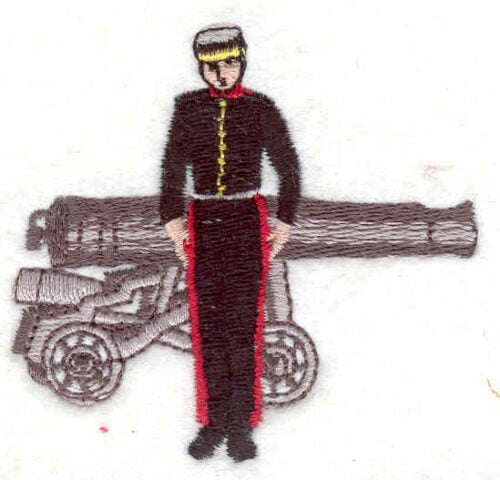 Embroidery Design: Military Guard 2<br>2.31w X 2.61h