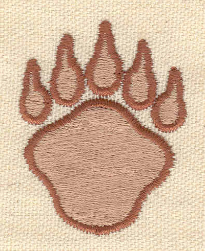 Embroidery Design: Paw<br> 1.67w X 2.08h