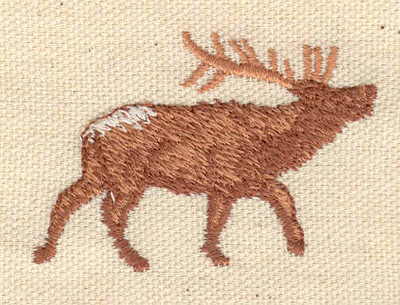 Embroidery Design: Caribou A<br> 2.16w X 1.53h