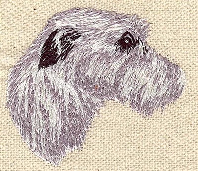 Embroidery Design: Terrier A<br> 2.46w X 2.19h