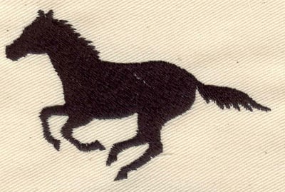 Embroidery Design: Horse <br> 3.26w X 2.06h | Embroidery Legacy Embroidery Design: Horse <br> 3.26w X 2.06h