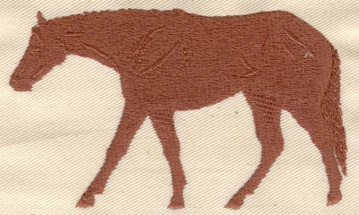 Embroidery Design: Horse<br> 4.15w X 2.45h