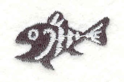 Embroidery Design: Fish D <br>1.29"w X 0.87"h