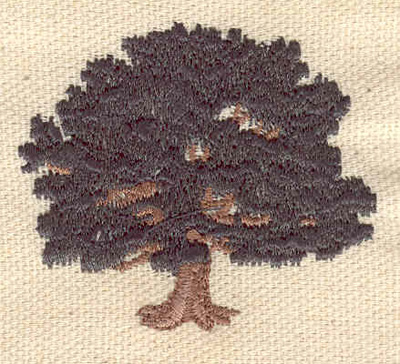 Embroidery Design: Tree E <br> 1.74"h x 1.94"w