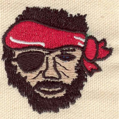 Embroidery Design: Pirate C<br> 2.70w X 2.65h