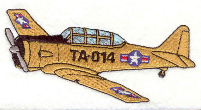 Embroidery Design: Plane2.05w X 4.12h