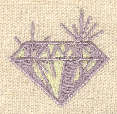 Embroidery Design: Diamond<br> 1.69w X 1.62h