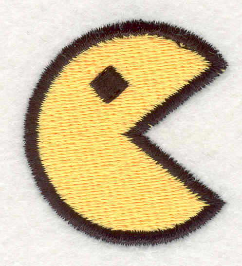 Embroidery Design: Smiley Face 16<br>1.56"x1.41"