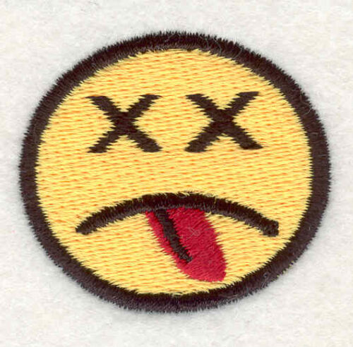 Embroidery Design: Smiley Face 17<br>1.42"x1.57"