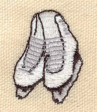 Embroidery Design: Figure Skates A<br> 1.02w X 1.41h