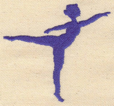 Embroidery Design: Dancer A<br> 3.14w X 2.09h