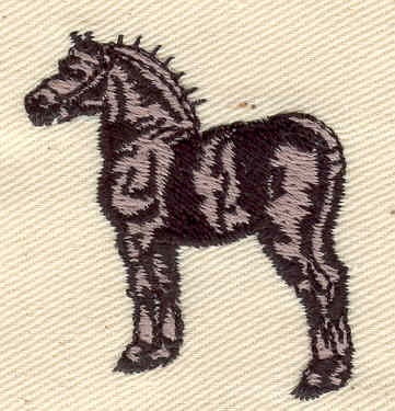 Embroidery Design: Horse<br> 1.53w X 1.71h