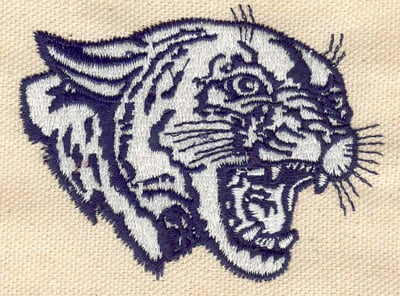 Embroidery Design: Cougar<br> 2.98w X 2.30h | Embroidery Legacy Embroidery Design: Cougar<br> 2.98w X 2.30h