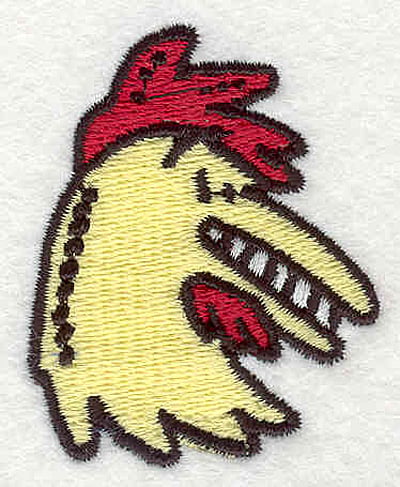 Embroidery Design: Chicken <br>1.67"w X 2.06"h