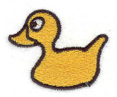 Embroidery Design: Duck <br>1.82"w X 1.45"h