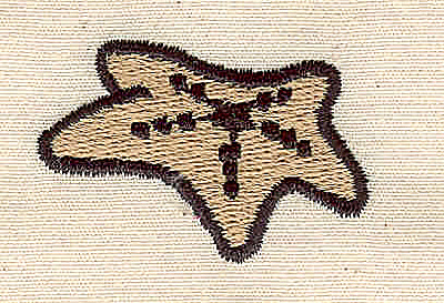 Embroidery Design: Starfish<br> 1.50w X 1.00h