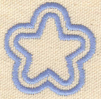 Embroidery Design: Star<br> 1.52w X 1.51h