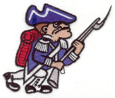 Embroidery Design: Soldier <br> 2.97" x 3.53"