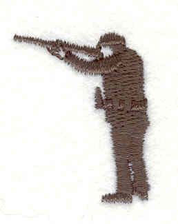 Embroidery Design: Soldier 1<br>1.25w X 0.96h