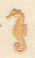 Embroidery Design: Mini seahorse<br> 0.39w X 0.81h