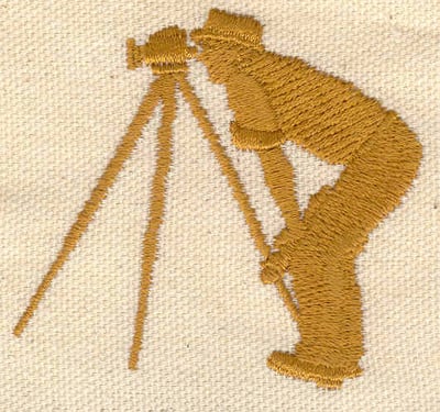 Embroidery Design: Surveyor<br> 2.48w X 2.30h