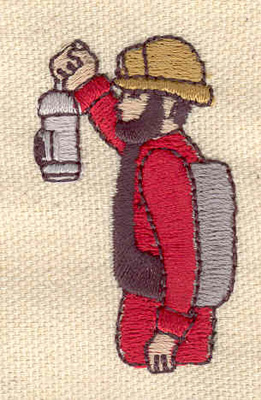 Embroidery Design: Miner<br> 1.18w X 1.98h