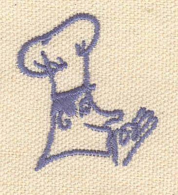 Embroidery Design: Chef<br> 1.41w X 1.56h