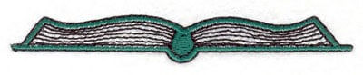 Embroidery Design: Bible <br>4.44"w X 0.61"h