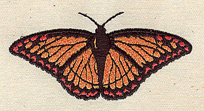 Embroidery Design: Butterfly<br> 3.13w X 1.52h