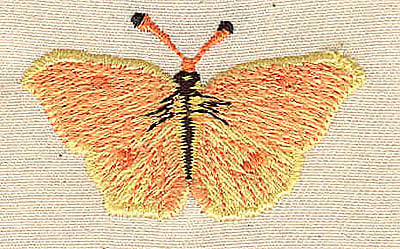 Embroidery Design: Butterfly<br> 2.05w X 1.22h