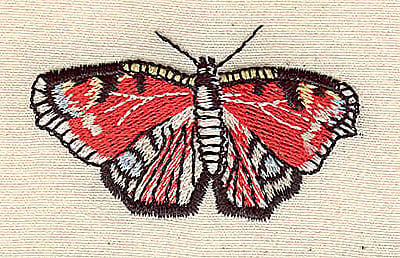 Embroidery Design: Butterfly<br> 2.11wX 1.26h